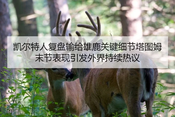 凯尔特人复盘输给雄鹿关键细节塔图姆末节表现引发外界持续热议